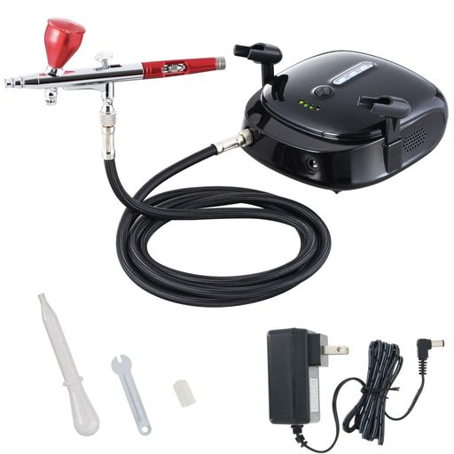 高儀(Takagi)EARTHMAN10.8V充電式AC100V兼用ホビーエアーブラシHCP-108LiAミニコンプレッサー軽量小型