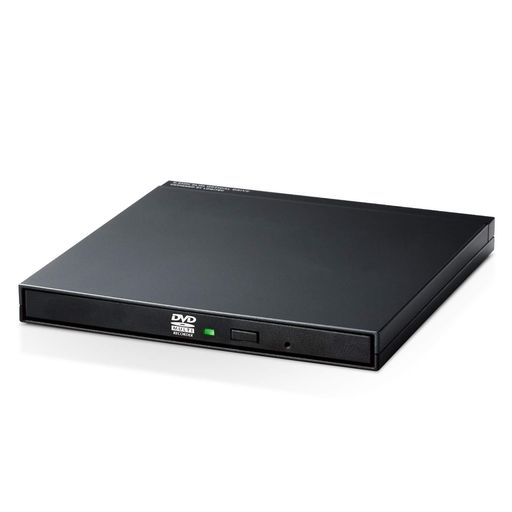 ロジテックポータブルヴィデオディスク運転/USB2.0/書きとどめるホンブルグ帽付/Type-C有線テレビ付/ACアダプター付/黒いこと