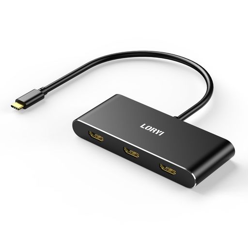 USB C HDMI 変換アダプター MST ハブ 3ポート シングル4K144HZ トリプル4K@60HZ DP ALT 1.4 スプリッター モニター HDMI 分配器 拡張モード対応 HDMI 拡張 WINDOWSのみ|シュガーライトSTORE