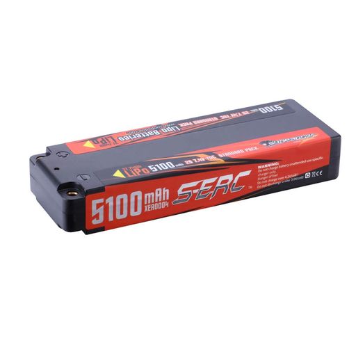 SUNPADOWS-ERCシリーズ5100mAh7.4V2S70Cリポバッテリーハードケース、RCトラックRCトラギーRC無人ヘリコプターFPVレーシングに適用