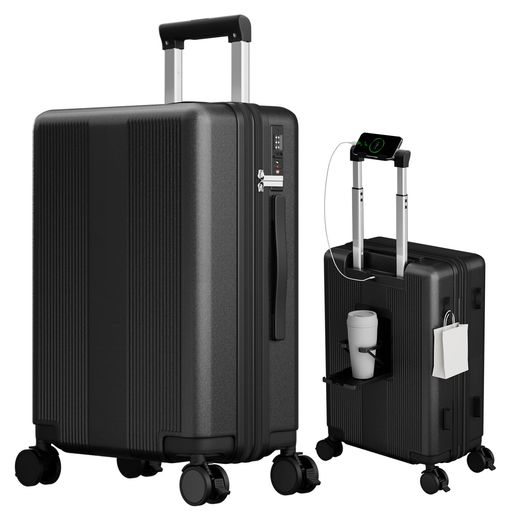 楽天市場】[Soolom]スーツケース拡張機能付き機内持ち込み多機能