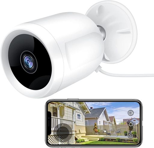 リトレルフ(Littlelf) 防犯カメラ ネットワークカメラ IPカメラ 監視カメラ ワイヤレス Wi-Fi 1080P 200万画素 人感センサー 暗視撮影 警報通知 双方向音声 広角 USB 複数端末視聴 リモート設定 IP6&hellip;｜シュガーライトSTORE