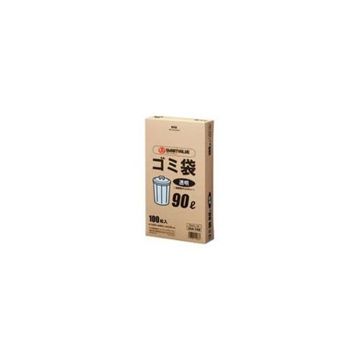 スマートバリューゴミ袋LDD澄み切った90L200枚N044J-90P