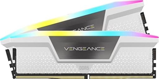 CORSAIRDDR5-6200MHz事務机とっ始めパソコン用記憶装置VENGEANCERGBDDR5続きもの(パソコン5-49600)32GB[16GBx2枚]-白いこと-CMH32GX5M2B6200C36W