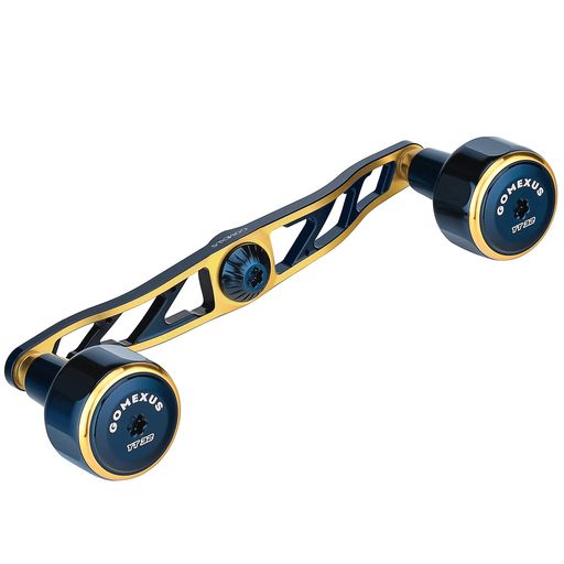 ゴメクサス CH130 リールハンドル ダイワ (Daiwa) シマノ (Shimano) ベイトリール対応 ダブルハンドル シーボーグ ソルティガIC 専用 両軸リール ハンドル交換 130mm ハンドルノブ付き ディープタ&hellip;｜シュガーライトSTORE