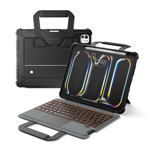 Nillkin Carry Go キーボード付きケース iPad Air M2 2024 11インチ 第5/4世代、iPad Pro 11 インチ ケース キーボード付き|シュガーライトSTORE