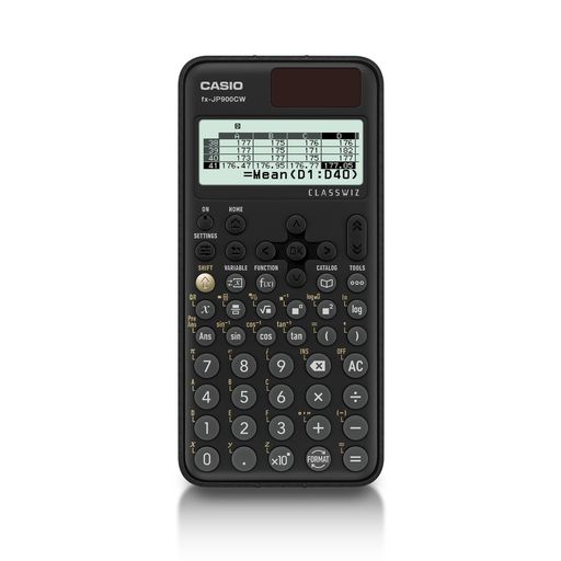 カシオ関数電卓高精細・日本語表示関数・機能700以上fx-JP900CW-N