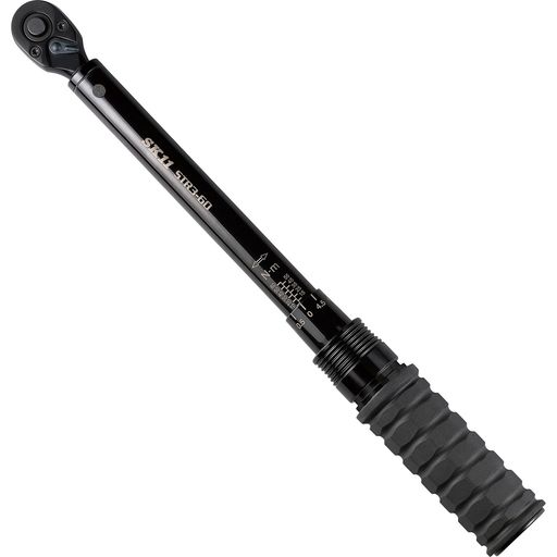 SK11(エスケー11)プレセット型トルクレンチ差込角9.5mm10~60N・mSTR3-60左右両回転対応ボルトナットの締め付けケース付き