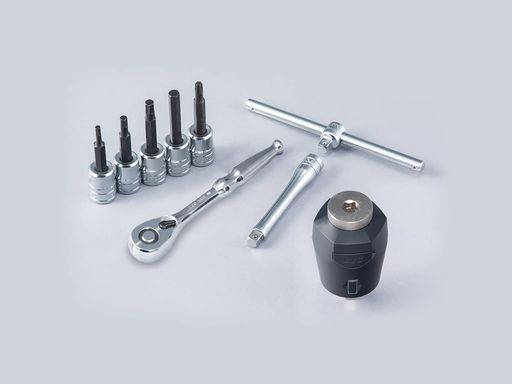 京都機械工具(KTC)6.3SQトルクルTORQULEビットソケットレンチセットトルク活動の領域2-10NmTB209TQ