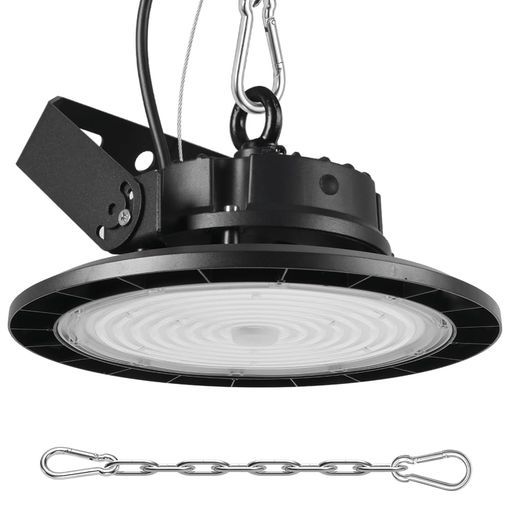 UFO型LED高上昇限度灯200W2000W好いかげんにハイベイライト32000LM昼光色6000KLED進め方灯120°広角照らし出す工業プラントバス発着場仕事場照明装置PSE証明済み3m吊りひも付き添い人3年引き請ける1個