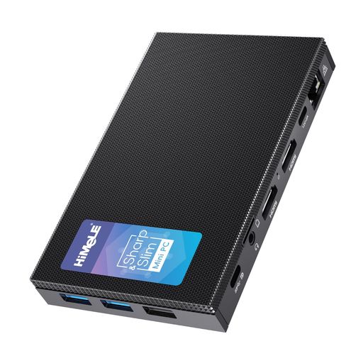 HiMeLEファンレスミニPCQuieterHD3QCeleronN5105モデル(メモリ16GB/ストレージ512GB)ギガビットイーサネット・HDMIx2・VGAx1搭載アンロックBIOS対応産業用・業務・オフィス向け小型デスクトップPC
