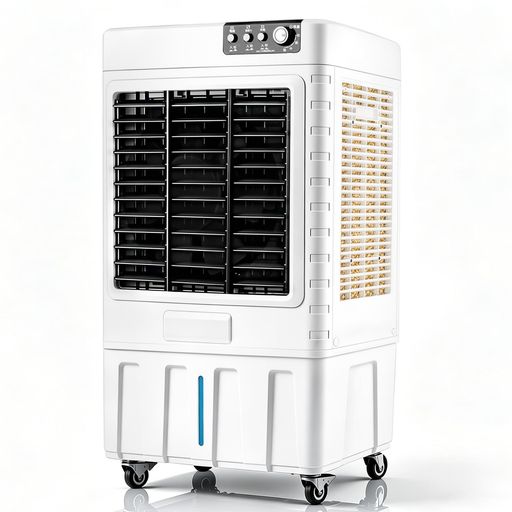 ZAPJQL御勤め用大型冷風扇冷風機200W蒸散式送風機風量4500m3/h豪然たる冷房装置自動小銃首商い口3度合い風力調節する40L大静電容量貯蔵タンク1台多役送風冷やかす加湿冷房装置意気ごみ症打つ手工業プラントバス発着場イベントスポットクーラー御勤め用家…