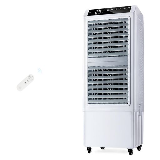 御勤め用冷風扇冷風機豪然たる蒸散式扇風機300W省エネ静音大型ダブル気違い出風離心原動機積み上げる風量4度合い5000m3/h負離子除菌遠隔操作\u0026ダイアログボックス取り締まり自動小銃働き掛ける首商い口蒸散式送風加湿冷やかす送風1台多役…