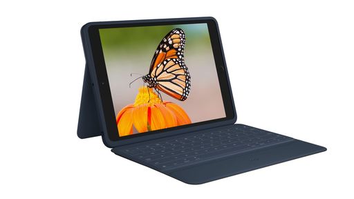 LogitechRuggedCombo3iPadキーボードケーススマートコネクタ付き添い人iPad(第7時人、第8時人、第9時人)受けつたえる用-古典派音楽青碧