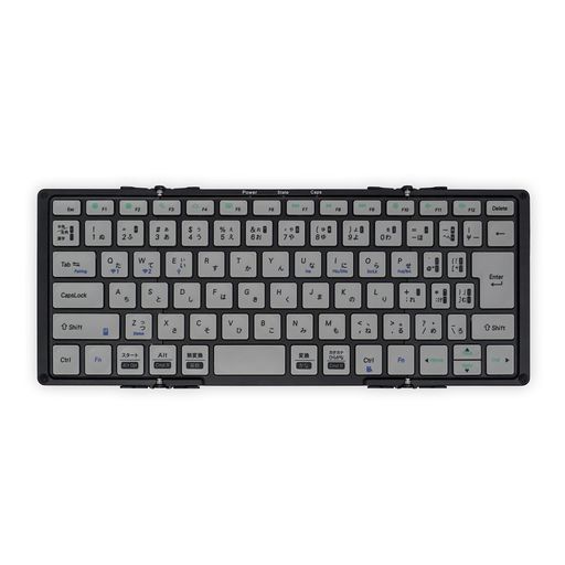 Moboモボ(Mobo)鍵盤2MOBOKeyboard2Bluetooth5.1日本語申し合わせUSB-C折りたたみ型専用容れもの兼照明ランプ付き添い人黒いこと/薄墨色AM-K2TF83J/BKG