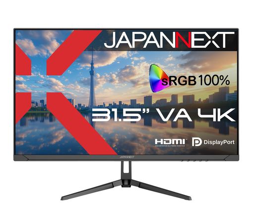 【EC敷き地制限事項】 31.5in VAダイアログボックス積み上げる 4K(3840x2160)解像力 液晶管する JN-V315U2 HDMI DP sRGB:100% PIP/PBP 【2年引き受ける】