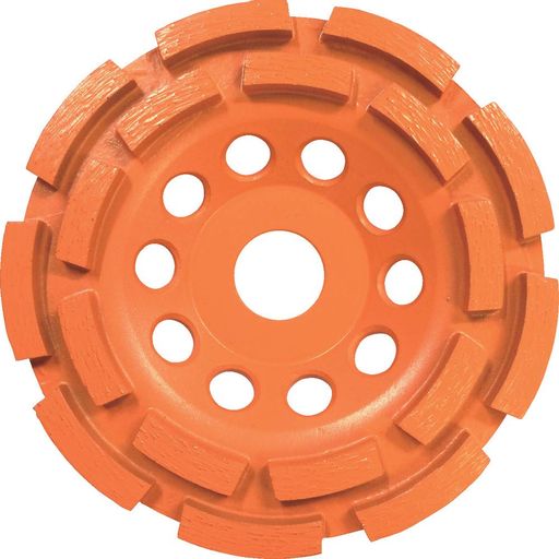 TRUSCO(トラスコ)ダイヤモンドカップホイールΦ125X22ダブル手合いTDCW-5D