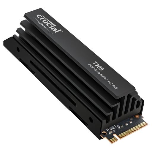 CrucialT705PCIeGen5NVMe2TBSSDヒートシンク付き添い人最大限度14500MB/秒TLCNAND万覚え帳マイコン\u0026事務机いの一番(パソコン)相応う創造的/ハードコアゲーマー向けソリッドステート運転1Mo