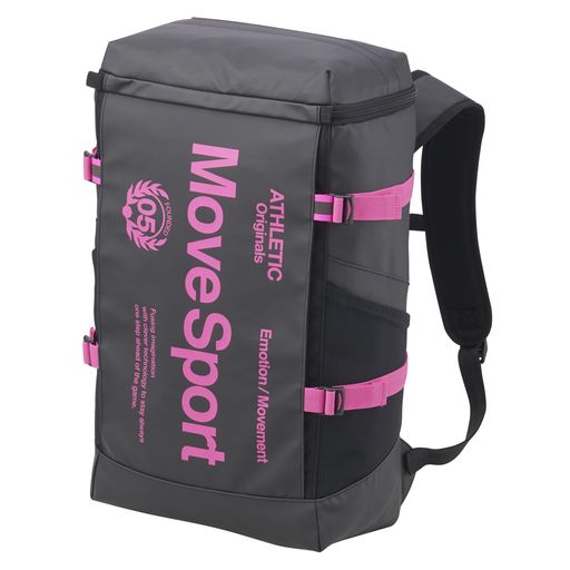 [ムーブスポーツ] デサント バックパック リュックサック 【EC限定モデルあり】 PCポケット 再帰反射 30L 通勤 通学 部活 BKPK(ST5SBP30U)｜シュガーライトSTORE