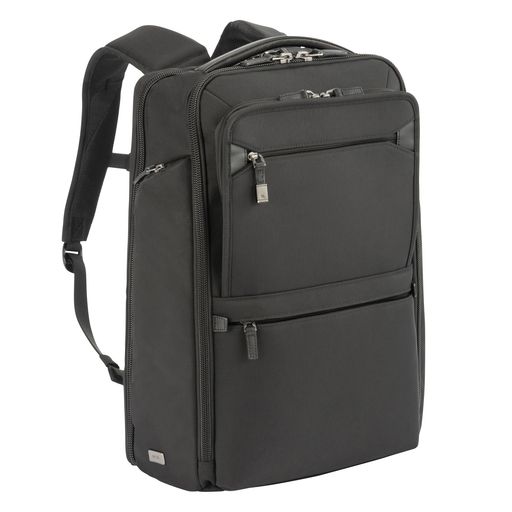 [エースジーン]メンズ『EVL-4.0』B4サイズ15.6インチPC収納可24L【身体にフィットして負荷を軽減するビジネスバッグ】セットアップ機能リサイクルナイロン使用No.68307