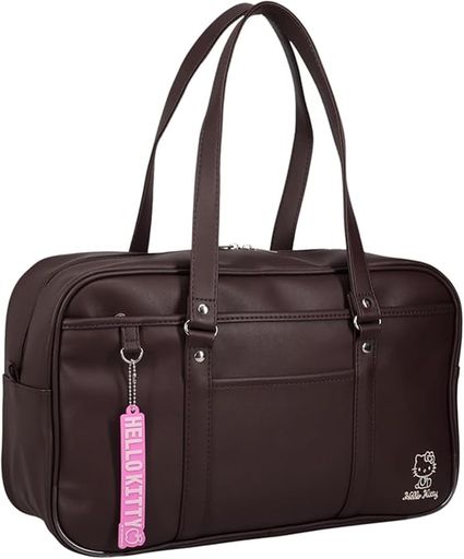 [キティ]学院御徒面子(納める隠し・練りあわせるなめし革)SchoolbagBR_赤銅色FR