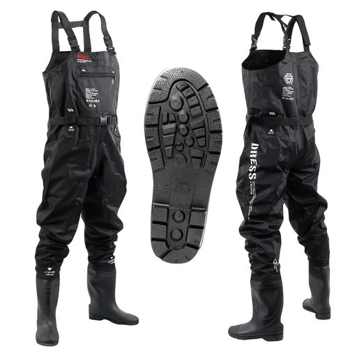ドレス(DRESS) ラジアルソール ウェーダー チェストハイウェーダーAIRBONE XXL ワイド 胴長靴【ブーツ】29~29.5｜シュガーライトSTORE 8,580円