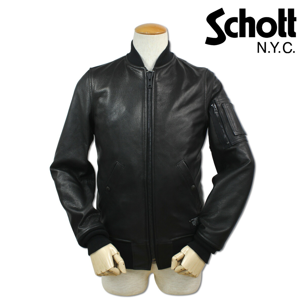 Sugar Rakuten Global Market Shot Schott Leather Thorough Quality Control By Craftsmen From Making Shots Produced Is One Of The Few Brands To Produce Close 1 Century Old Inherits Single