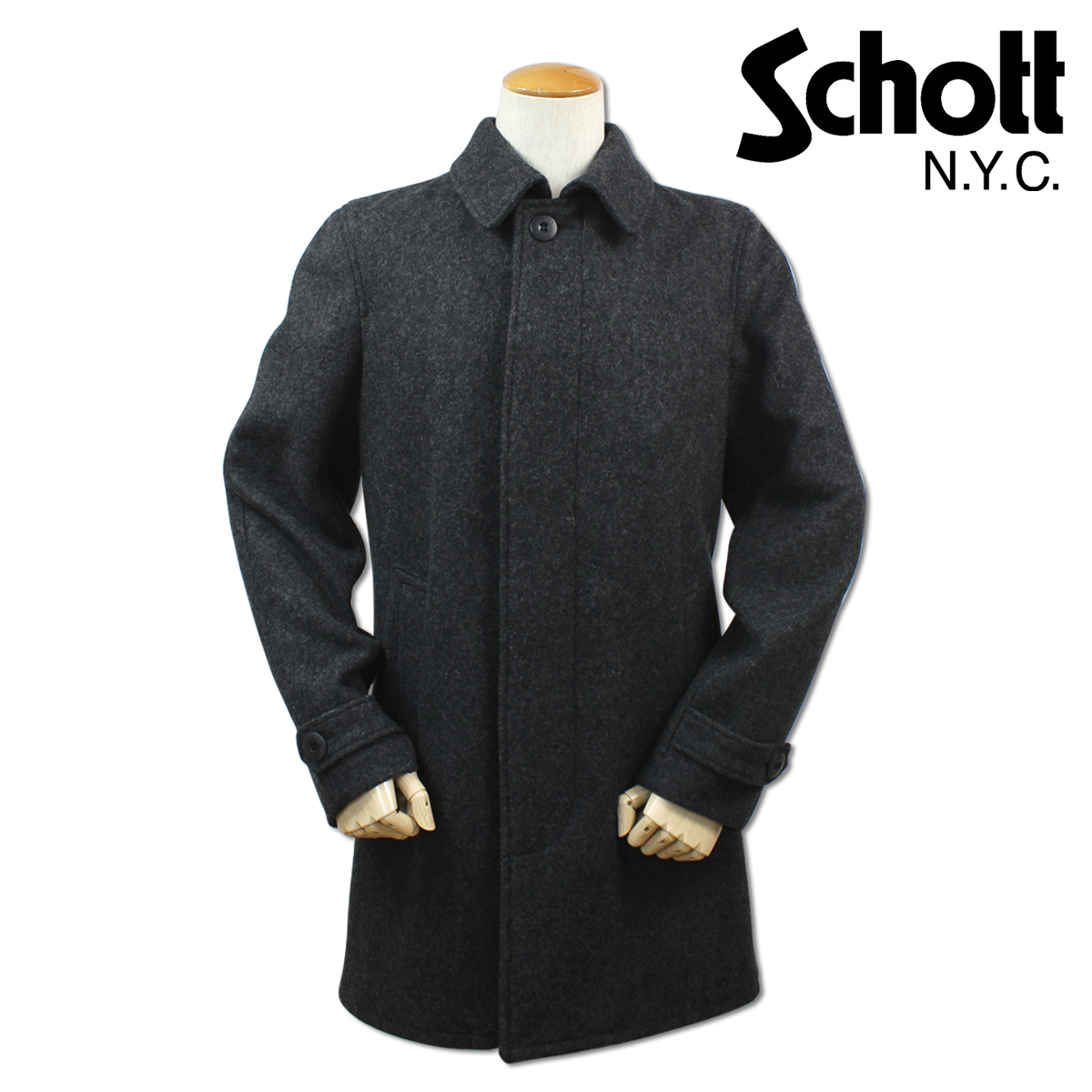 Sugar Online Shop | Rakuten Global Market: Shot Schott coat wool ...