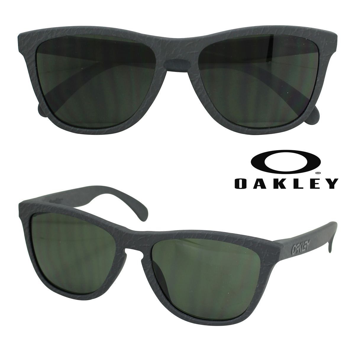 オークリー Oakley サンダル サングラス Frogskins クロックバンド Asian Crocs Fit フロッグスキン アジアンフィット Oo9245 28 ガンパウダー ダーク グレー メンズ レディース シュガーオンラインショップ 送料無料 オークリー Oakley サングラス 正規 通販