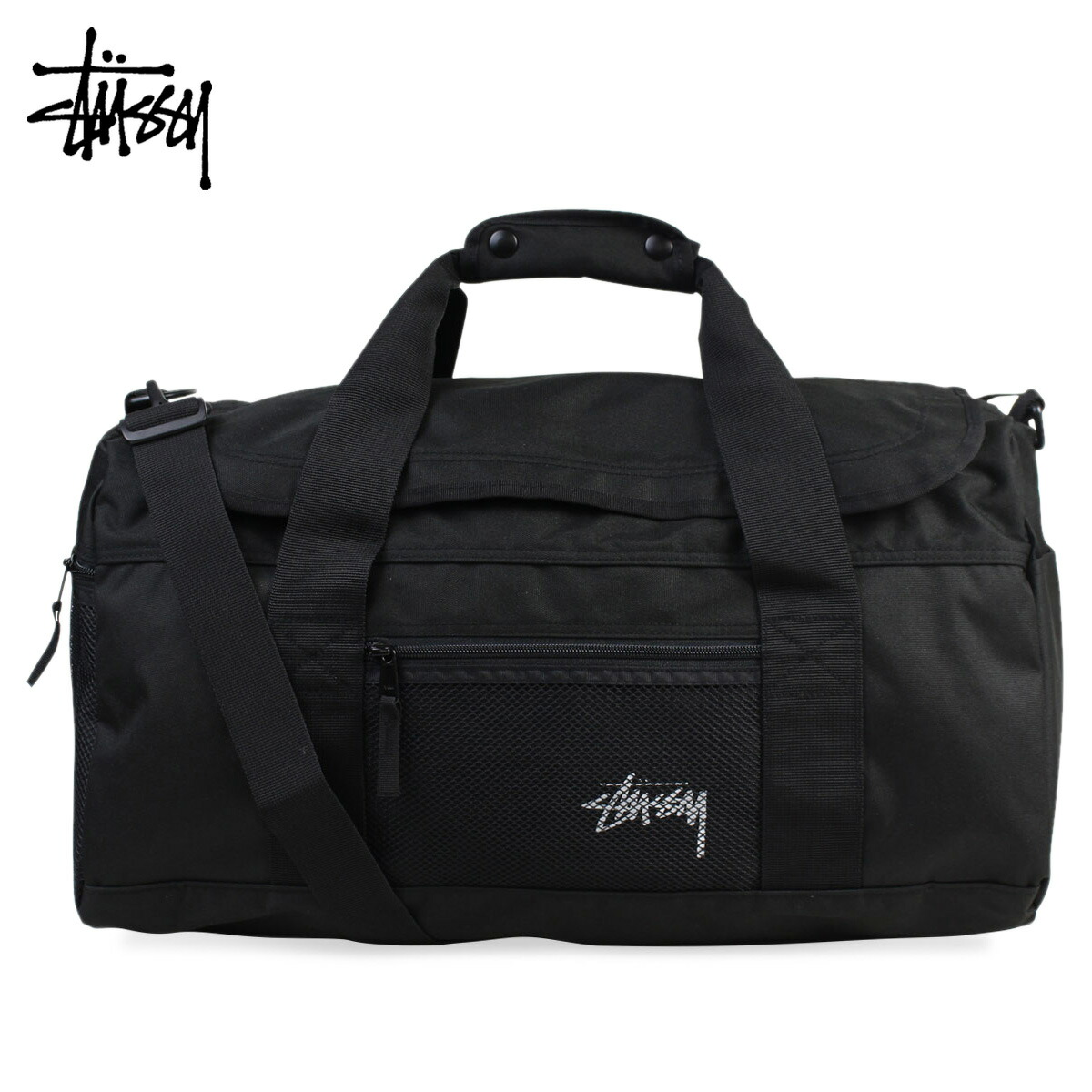 Sugar Online ステューシー Stussy Bag Duffel Large Capacity ステューシー Stussy Bag Duffel Large Capacity Boston Men Gap Dis Stock Duffle Black 7 Shinnyu Load