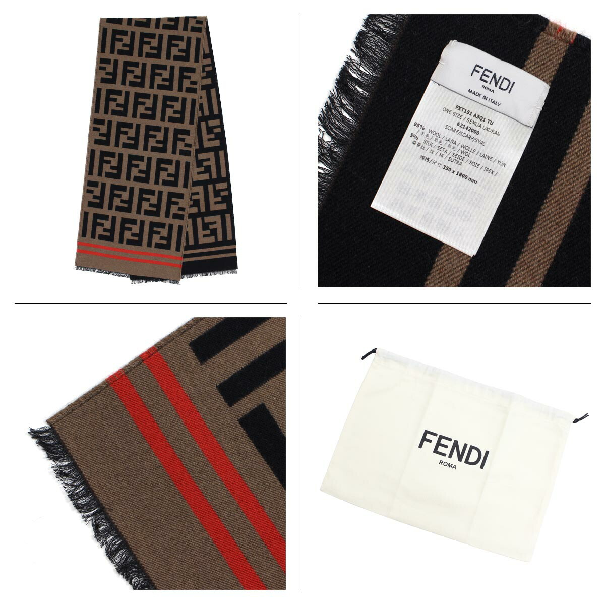 ぴったり 驚くばかり 筋 Fendi メンズ マフラー Ksc Create Jp