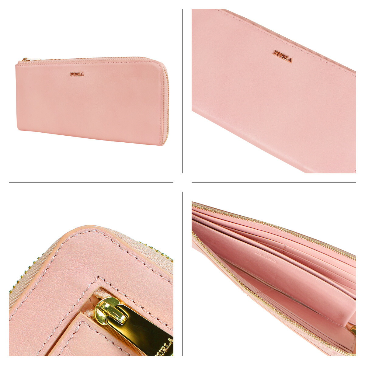 Sugar Online Shop Furla フルラ 財布長財布 Lady S Round Fastener Minerva Nappa Wallet Pink 1922 Rakuten Global Market