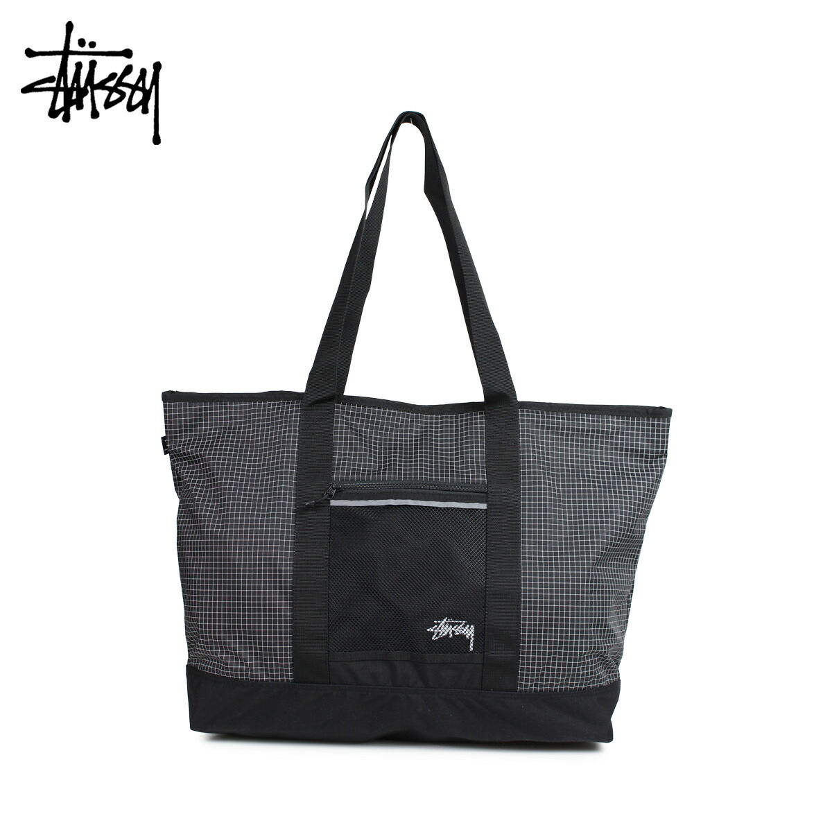 Stussy ステューシー バッグ ブーツ ミネトンカ アグ トートバッグ メンズ レディース Ripstop Nylon Tote Bag ブラック 黒 シュガーオンラインショップ