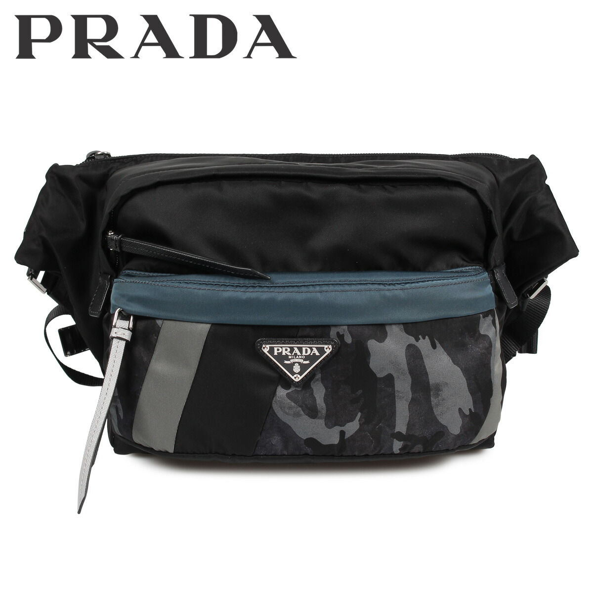 楽天市場 Prada プラダ バッグ ボディバッグ ショルダーバッグ メンズ レディース Nylon Technicalfabric Crossbody Bag ブラック 黒 2vh038 シュガーオンラインショップ