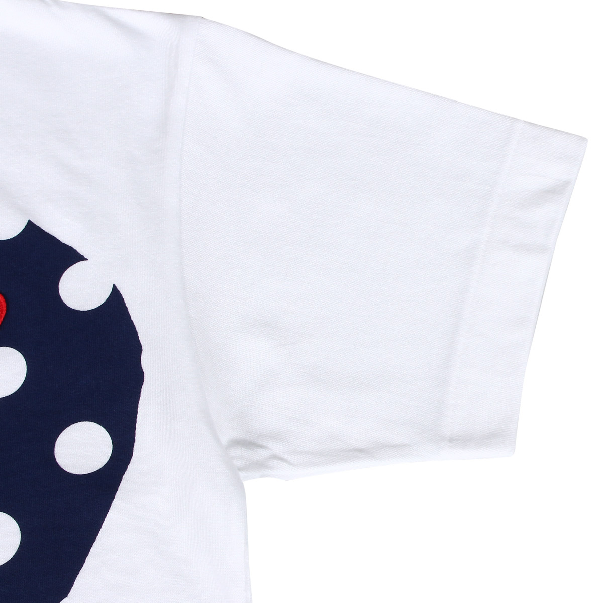 cdg polka dot shirt short sleeve