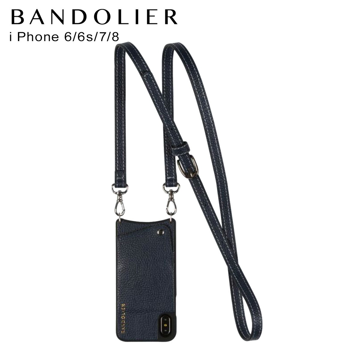 保障できる バンドリヤー Bandolier Iphone Se Se2 8 7 6s 6 ケース スマホ 携帯 アイフォン レディース Casey Navy ネイビー 10cas 売れ筋 Matijevic Rs