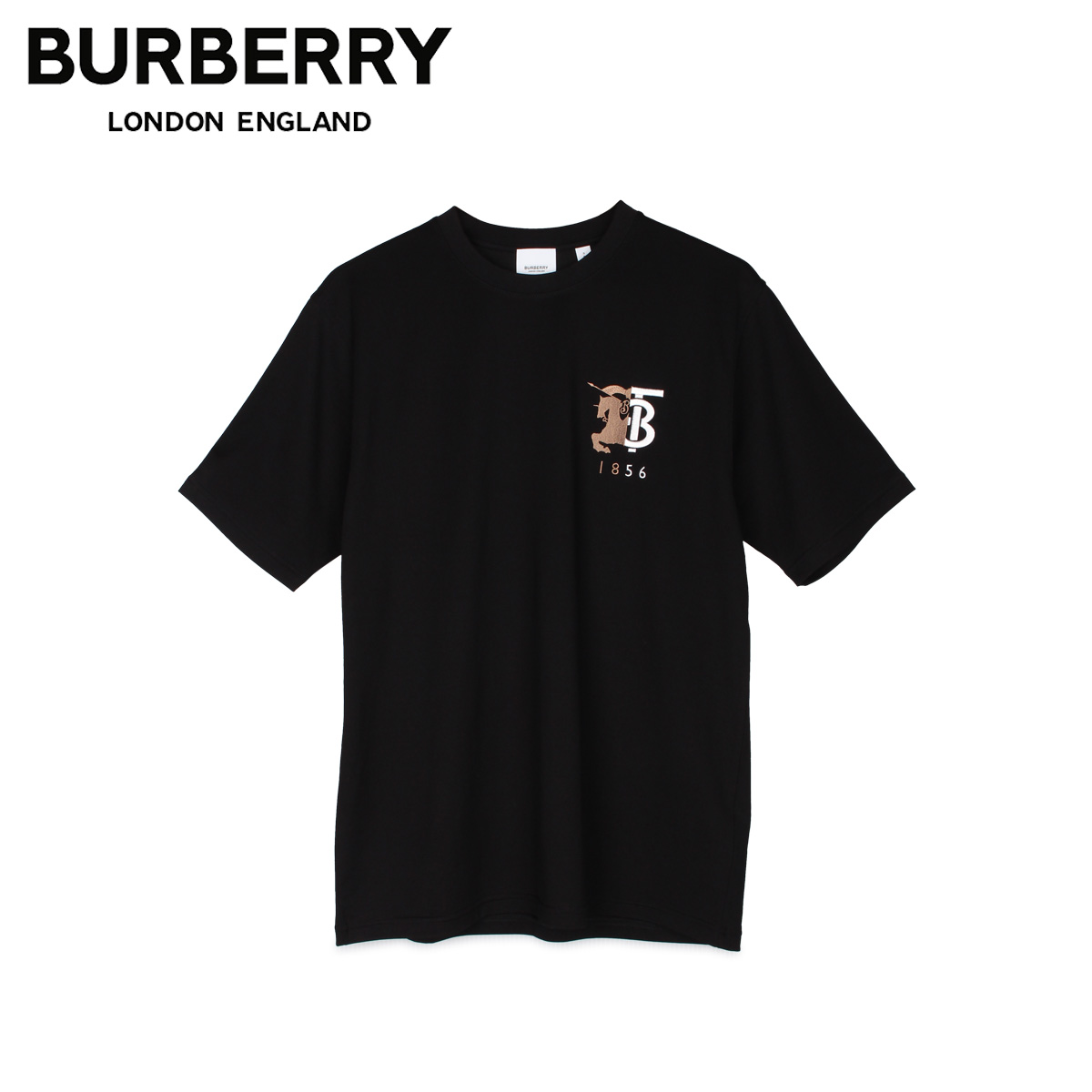 楽天市場 Burberry バーバリー Tシャツ 半袖 メンズ Tees ブラック 黒