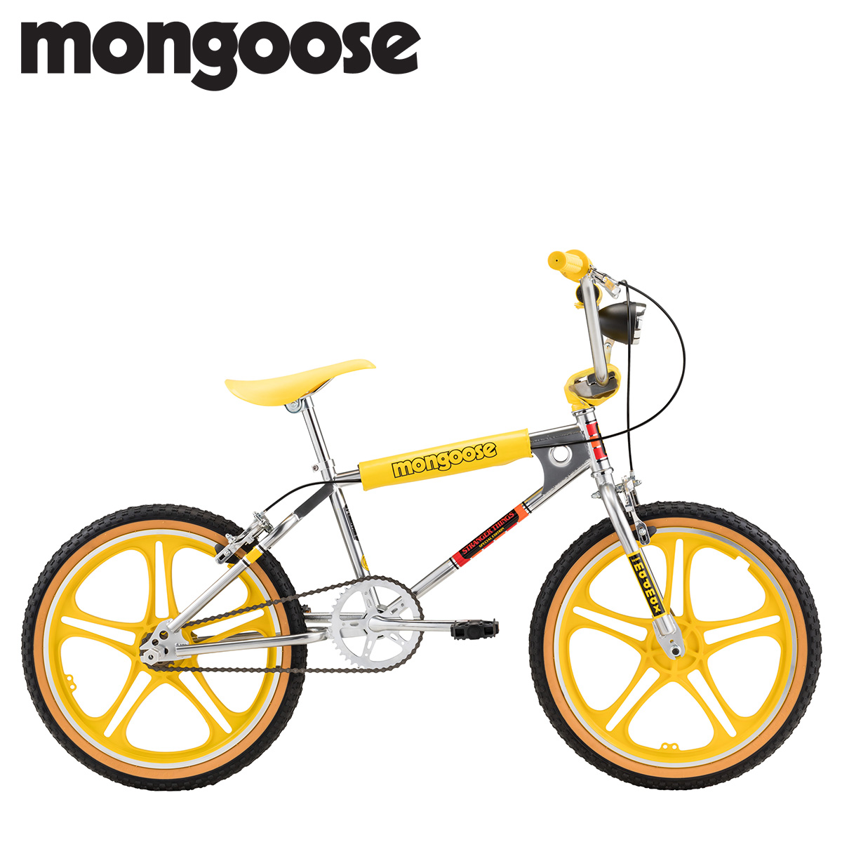 楽天市場 最大600円offクーポン マングース Mongoose ストレンジャー シングス マックス Bmx 自転車 インチ 子供用 キッズ ストリート フリースタイル Stranger Things Max イエロー R0995wmds シュガーオンラインショップ