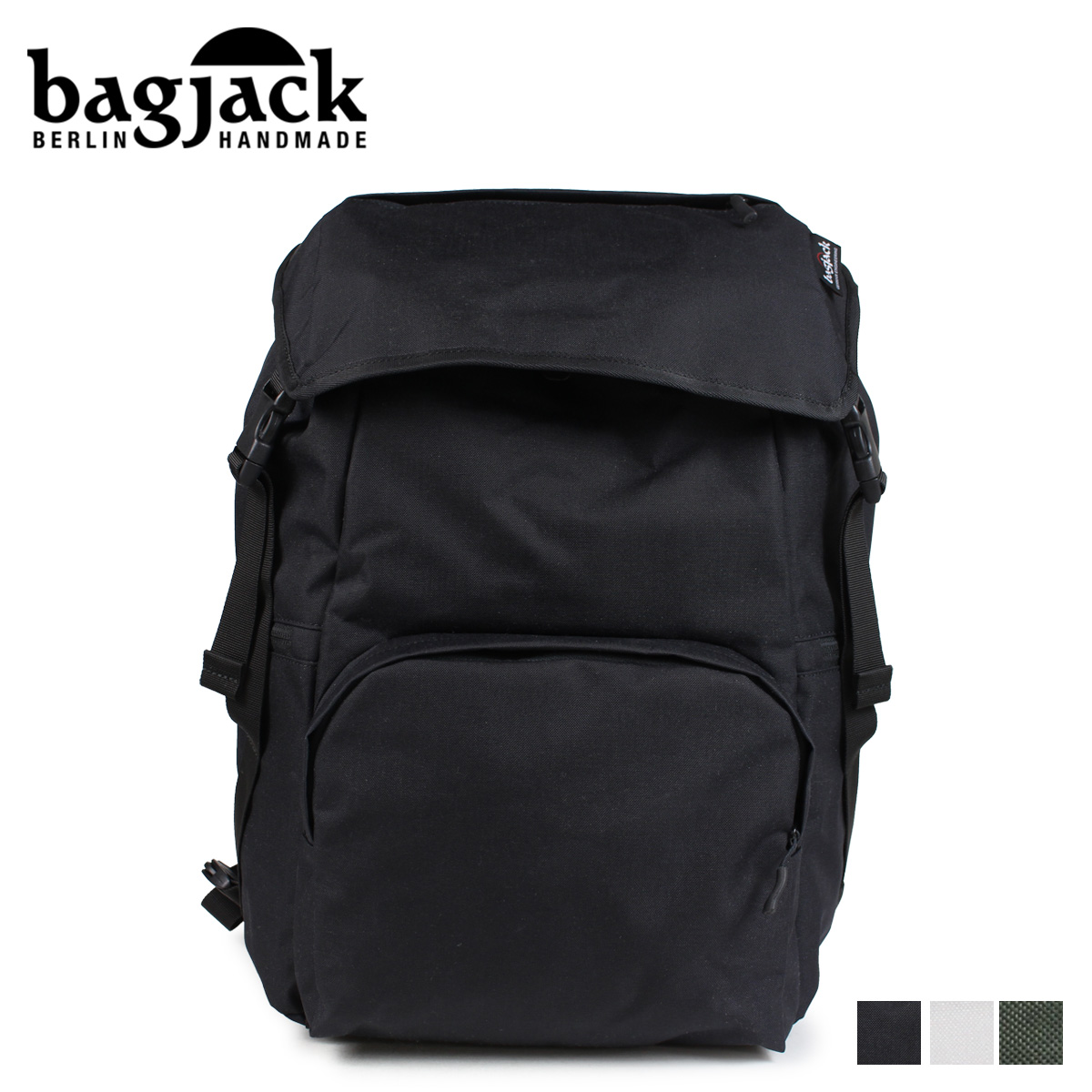 楽天市場 最大1000円offクーポン Bagjack Rucksack Classic S バッグジャック リュック バックパック メンズ レディース 17l ブラック ホワイト グレー 黒 白 Goods Lab