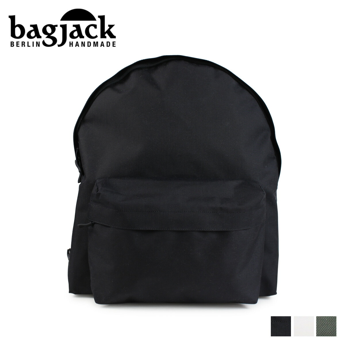 楽天市場 最大1000円offクーポン バッグジャック Bagjack リュック バックパック メンズ レディース Daypack Classic M ブラック ホワイト グレー 黒 白 シュガーオンラインショップ