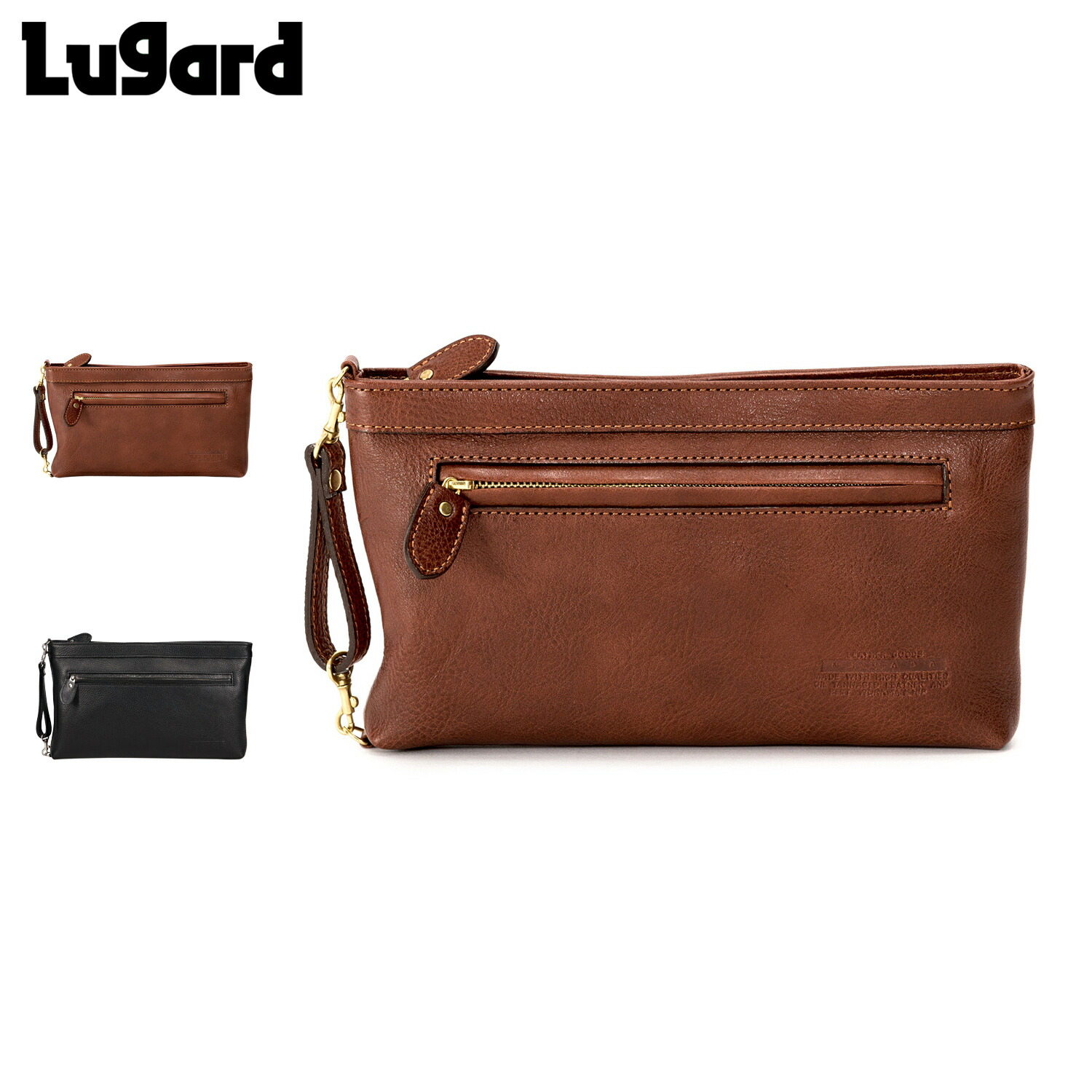 【最大1000円OFFクーポン発行中】 Lugard ラガード ネヴァダ バッグ クラッチバッグ セカンドバッグ メンズ 2way 青木鞄 NEVADA ブラウン 5072｜シュガーオンラインショップ