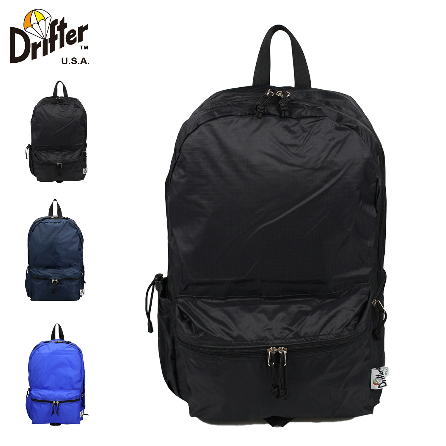 ドリフター Drifter リュック バッグ バックパック メンズ レディース 17L FLY PACK ブラック 黒 DFV2460
