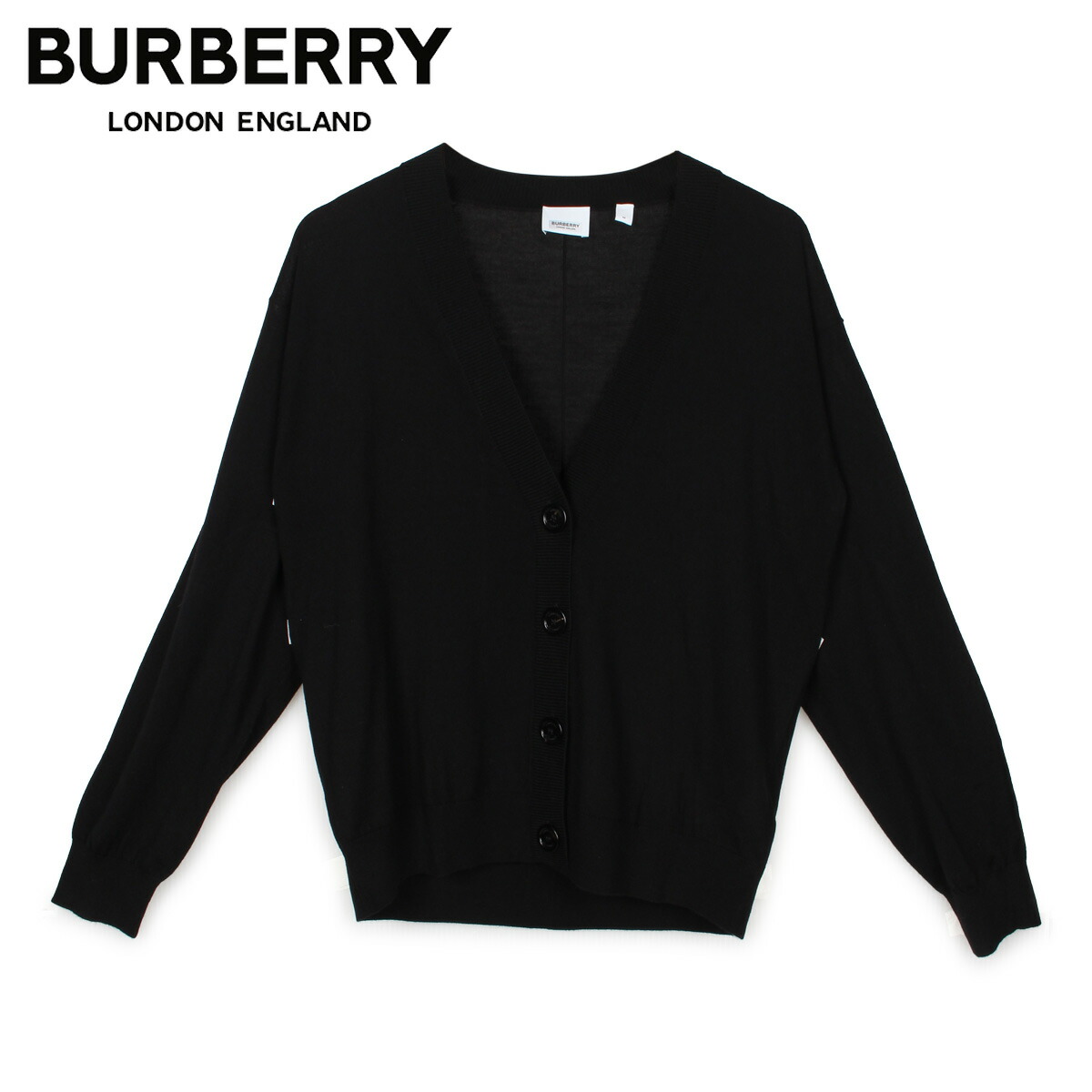 保存版 Burberry バーバリー 黒 ブラック Dornoch チェック レディース カーディガン Zzz ry Www Aragoa Co
