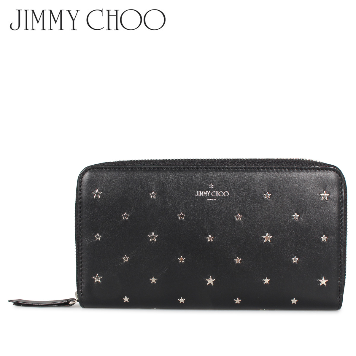 楽天市場 Jimmy Choo ジミーチュウ 財布 長財布 レディース ラウンドファスナー スタッズ Wallet ブラック 黒 Pippa Ysn シュガーオンラインショップ