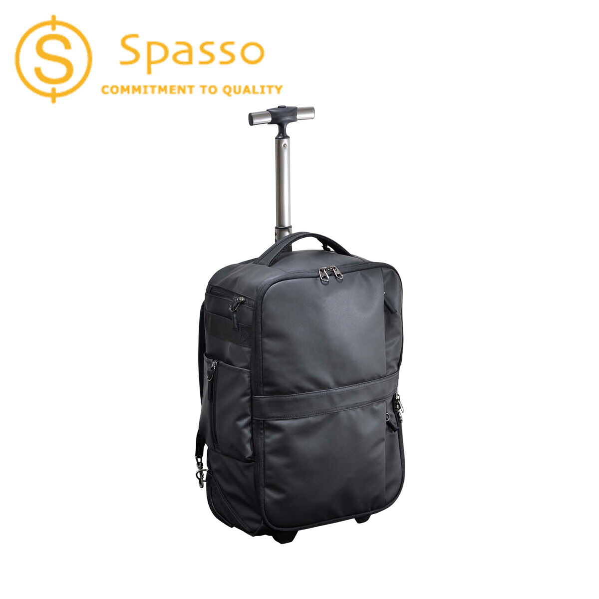 Spasso スパッソ リュック バッグ バックパック スーツケース バッグ リュック Spasso キャリーバッグ メンズ l 2way Separator ブラック 黒 1 331 シュガーオンラインショップ 送料無料 あす楽対応 スパッソ Spasso リュック バッグ バックパック スーツケース