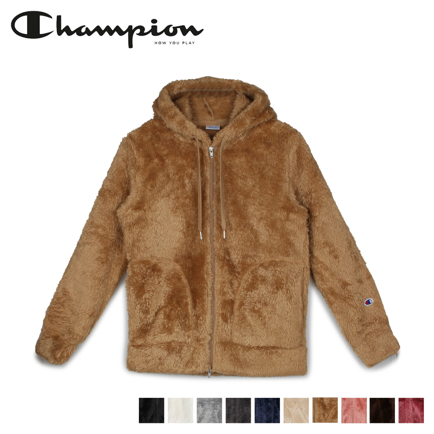 Champion チャンピオン ジャケット アウター ジップアップ レディース フリースジャケット Champion チャンピオン ジャケット アウター ジップアップ レディース フリースジャケット