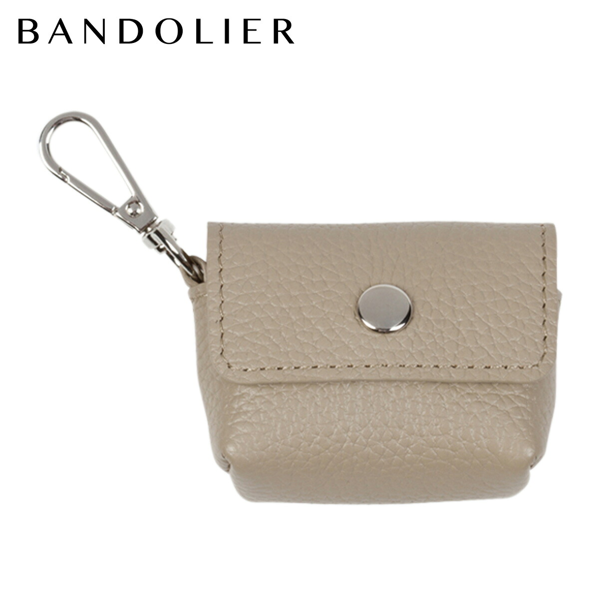 バンドリヤー BANDOLIER AirPods Proケース カバー エアーポッズ プロ ポーチ メンズ レディース POUCH GREIGE 46AVE 母の日