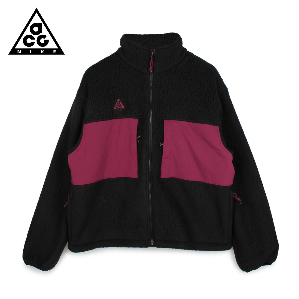 楽天市場 ナイキ Nike Acg ジャケット フリースジャケット アウター メンズ レディース As M Acg Microfleece Jack ブラック 黒 Ct2950 010 シュガーオンラインショップ