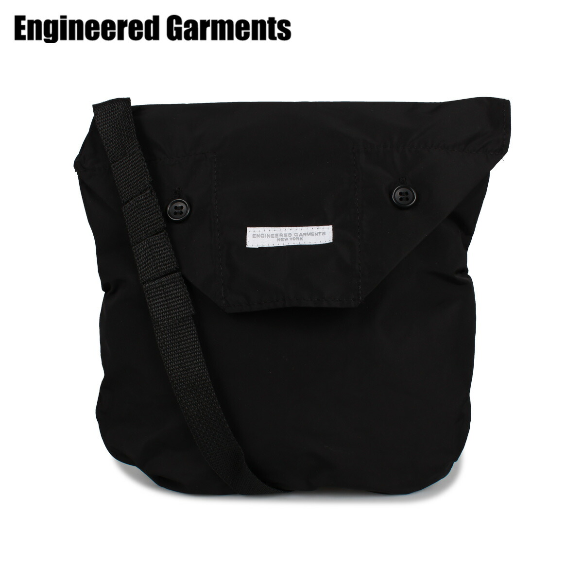 楽天市場 最大1000円offクーポン Engineered Garments エンジニアードガーメンツ バッグ ショルダー メンズ レディース Shoulder Pouch ブラック ダーク ネイビー 黒 21s1h014 02 シュガーオンラインショップ