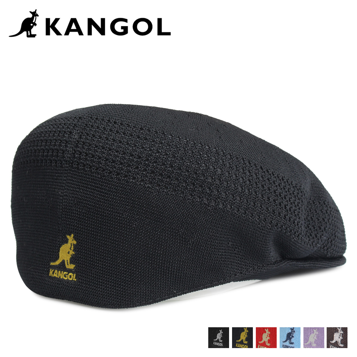 Kangol カンゴール ハンチング 鳥打ち帽 メンズ レディース Tropic 504 Ventair 黒 赤色 明かり 青味 パープル 詐欺師 Vned Org